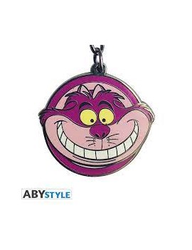 Alice Porte Cles Metal Alice Chat Du Cheshire